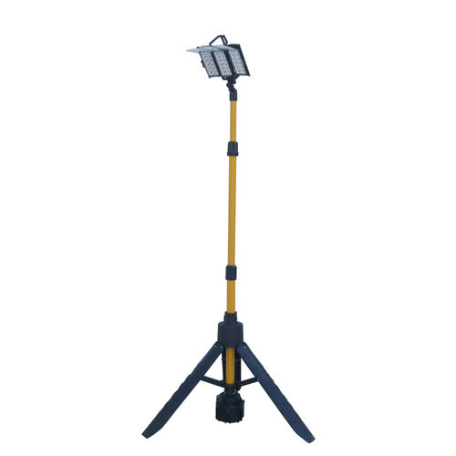 Yellow Rechargeable Portable Area Led Tripod Light