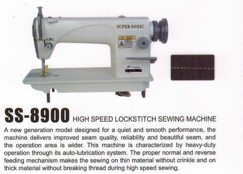 SS- 8900 High Speed Lockstitch Sewing Machine