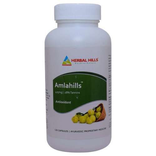 Amla Amlahills 120 Capsule for Healthy Hair & Digestion