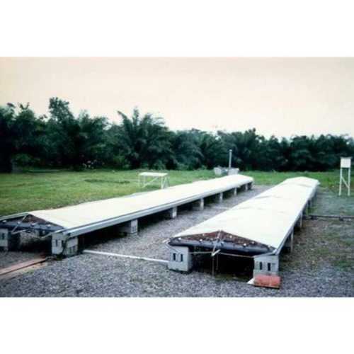 White Automatic Solar Tunnel Dryer