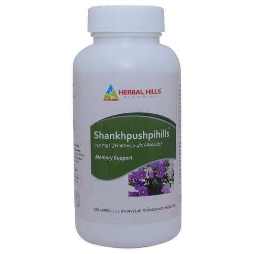 Ayurvedic Shankhpushpi 120 Capsule For Memory & Concentration