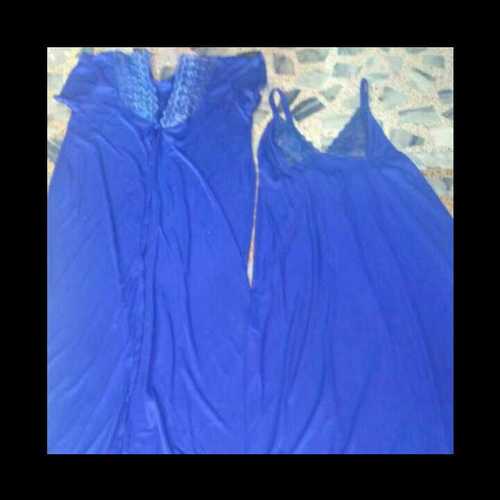 Blue Color Ladies Nightwear