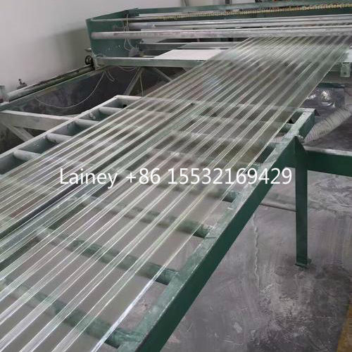 Frp Transparent Corrugated Plastic Roofing Sheet Length: 1-12  Meter (M)