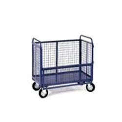 Heavy Duty Wire Mesh Trolley Application: Industrial