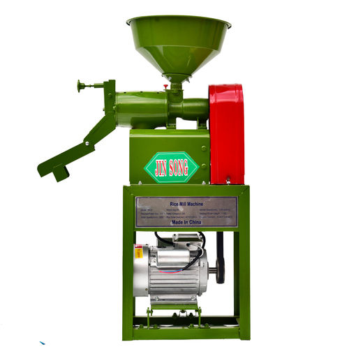 Single Phase 3Hp Mini Rice Mill Machine with 180kg Per Hour Capacity
