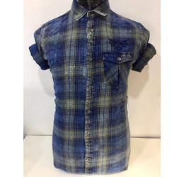 Men Casual Check Shirt