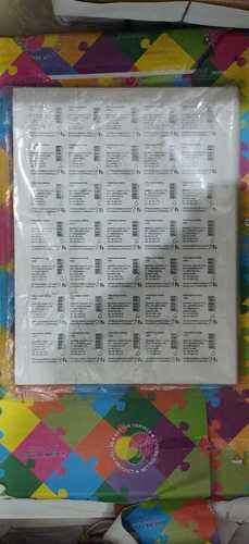 Printed White Barcode Label Application: All Types Of Products