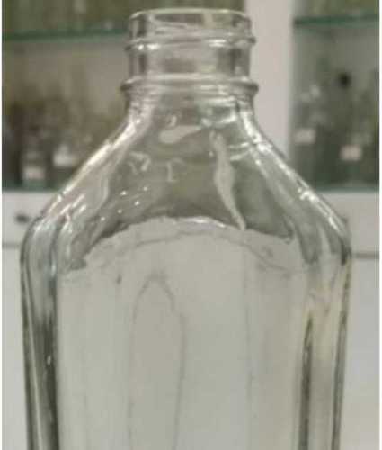Transparent Empty Glass Bottle