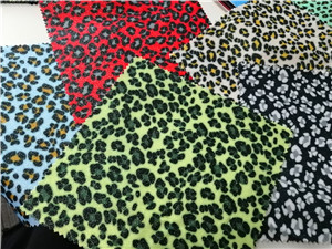 BH190725-02 Leopard Print Glittered Leather