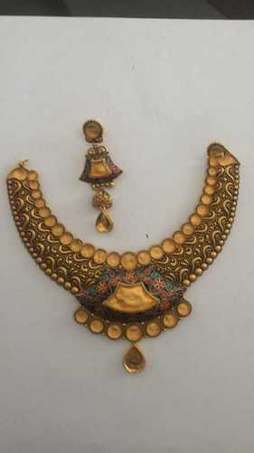 Gold Necklace Jewelry Set Gender: Women'S