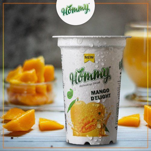 Hommy Mango Delight Juice Packaging: Glass Bottle