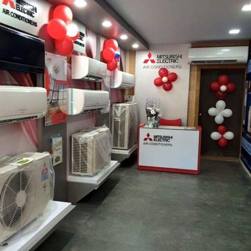 White Electric Air Conditioners (Mitsubishi)