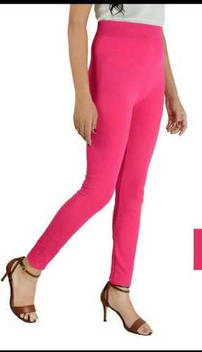 Ladies Cotton Plain Leggings