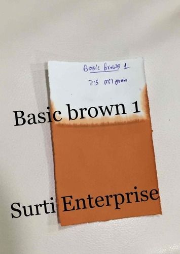 Basic Brown 1 Dye Powder Application: Industrial