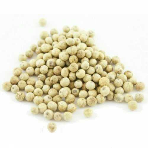 Round Dried White Pepper Seeds