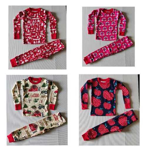 Multicolor Printed Kids Night Suit