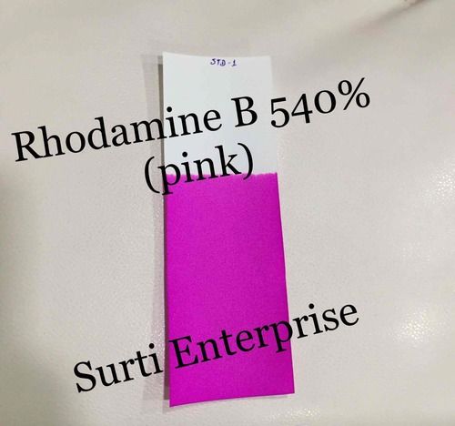 Rhodamine B 540% Pink Dye Powder Grade: Industrial