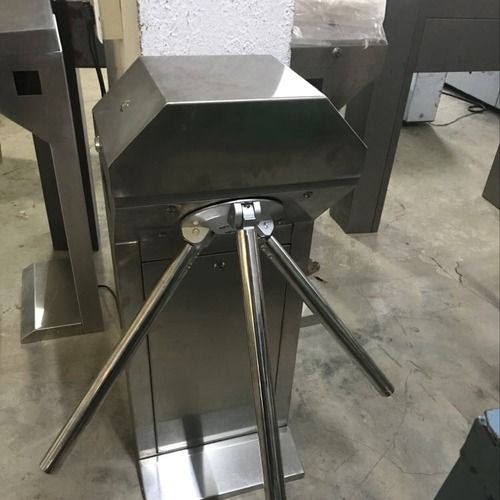 Silver Stainless Steel Tripod Turnstile