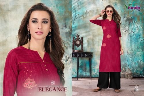 Fancy Heavy Rayon Kurti