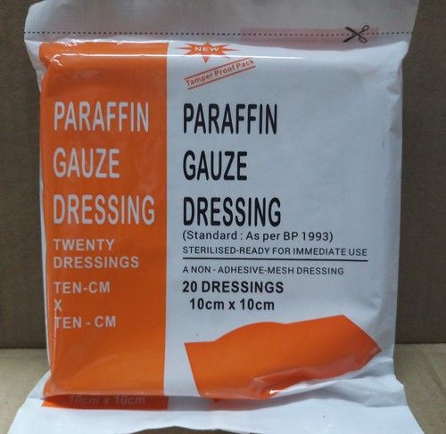 Buy China Wholesale Surgical Sterile Paraffin Gauze Compress Paraffin Gauze  Dressing Vaseline Gauze Bandage & Vaseline Gauze $0.08 | Globalsources.com