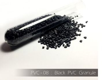 Recycle PVC Granule - A5 - Black PVC Granules