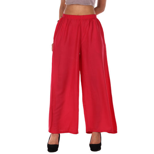 Multi Double Side Pocket Palazzo Pants