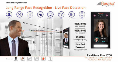 Long Range Face Detection Attendance System