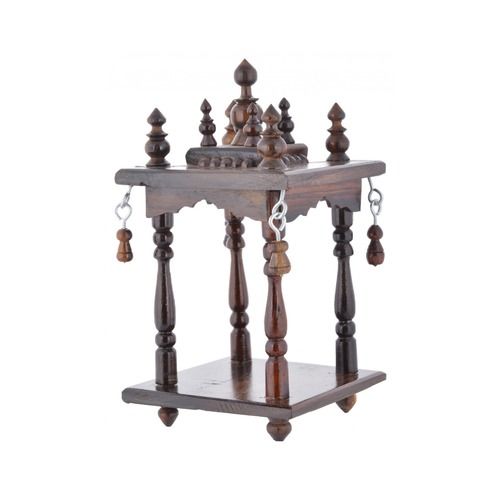 Brown Attractive Rosewood Home Temple (Small)