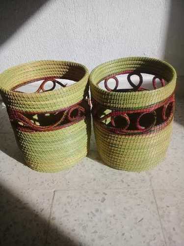 Assorted Decorative Jute Dori Basket