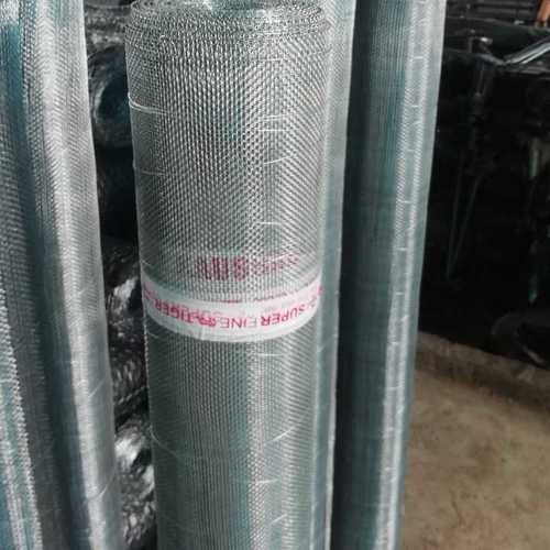 Silver Stainless Steel Wire Mesh