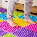 Multi Color Acupressure Foot Mat