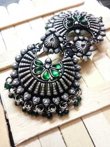 Light Weight Silver Earring (Chanbali) Gender: Women