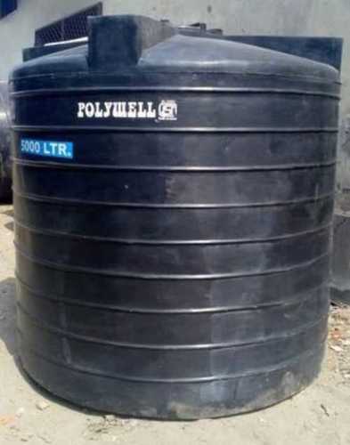 Black Plastic Water Storage Tank