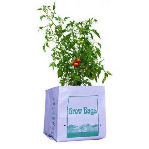 Fine White Square Grow Bag