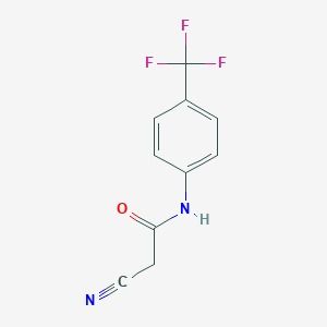 2-Cyano-N-[4-(Trifluoromethyl)Phenyl]Acetamide