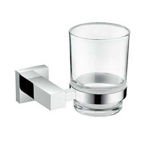 Brass Transparent Tumbler Holder