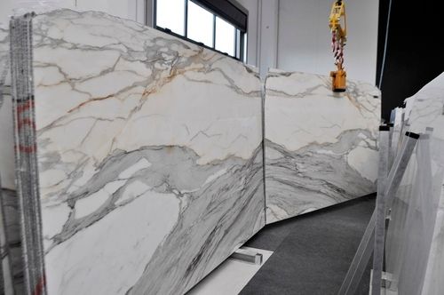 White Calacatta Gold Marble Slab