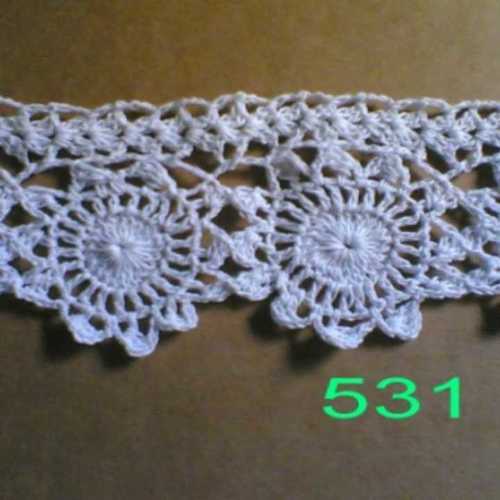 Designer Handmade Crochet Lace - Color: As Per Demand