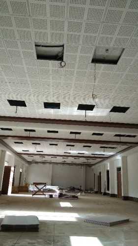 Perforated Gypsum Acoustic Ceiling Tile At Best Price In