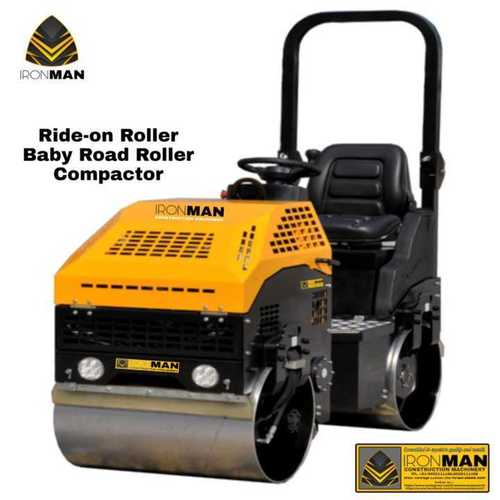 Ride-On Baby Hand Mini Road Roller Compactor