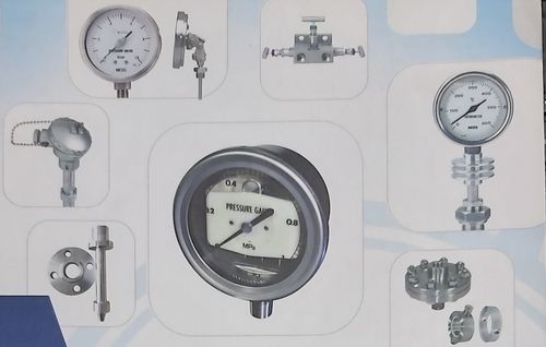 Temperature And Pressure Gauges Usage: Industrial