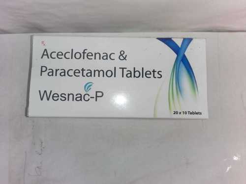 Aceclofenac, Paracetamol Tablets