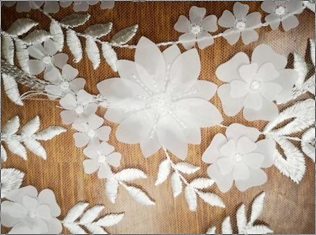 Applique Embroidery Lace Designs Luxury 3D Tulle Embroidered Fabric at  Price 1360 USD/Yard in Zhejiang | Shaoxing ...