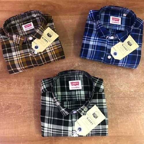 Branded Check Shirt For Men Age Group: Adult