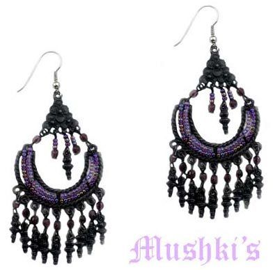 Acrylic Ladies Ethnic Earrings Gender: Women