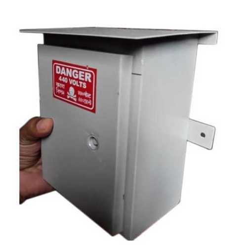 White Gi Sheet Pole Boxes