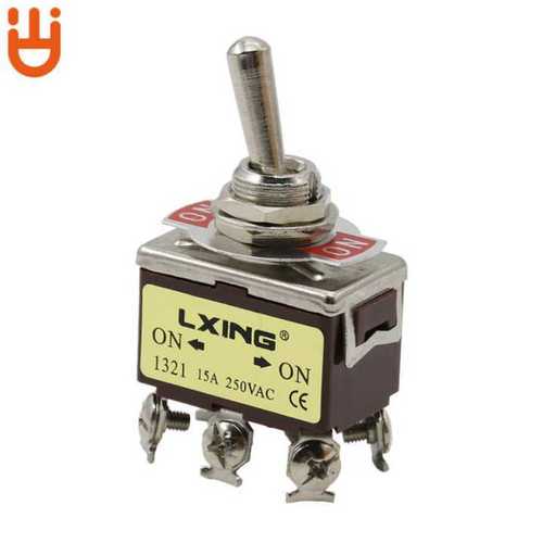 Silver Toggle Switch For Industrial Use