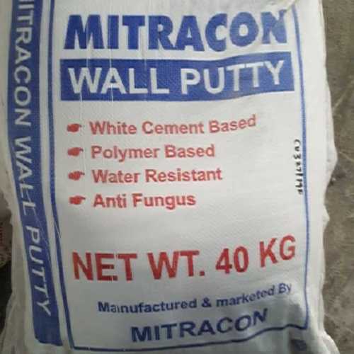 White Cement Based Wall Putty Usage: Construction