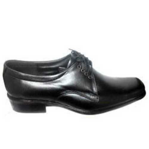 Custom Black Derby Mens Shoes