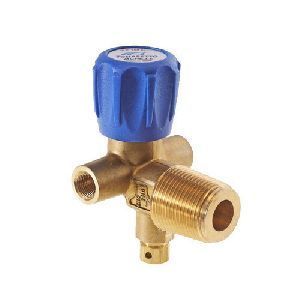 Black/Red Brass Cng Filling Valve